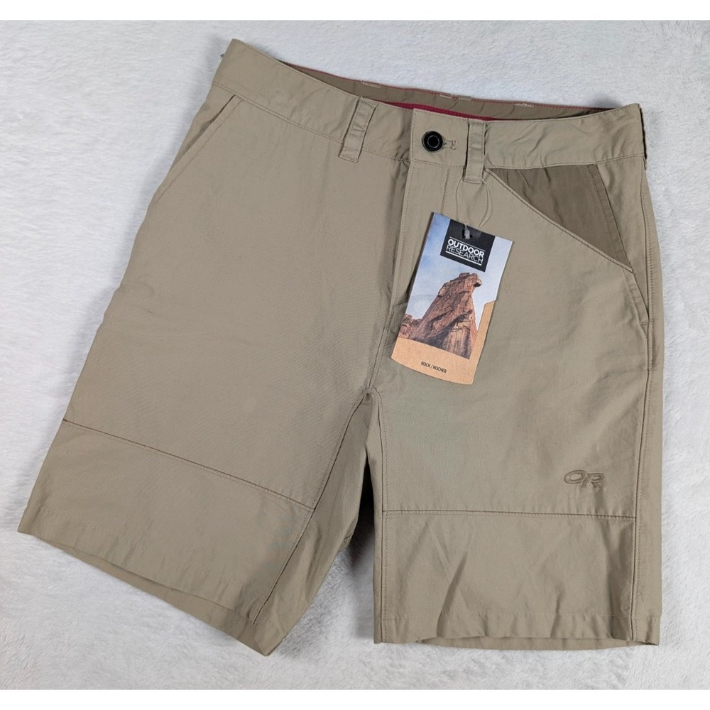 Outdoor Research Quarry Shorts Womens sz 2 Khaki Outdoor Hiking NWT